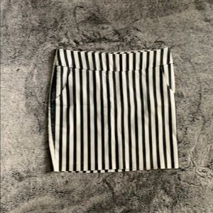 Striped Mini Skirt